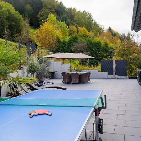 Сasa de vacaciones Waldklang Panorama - Eingezaeunt - Aussen-sauna - T-fussball - Billard - Hunde Willkommen *