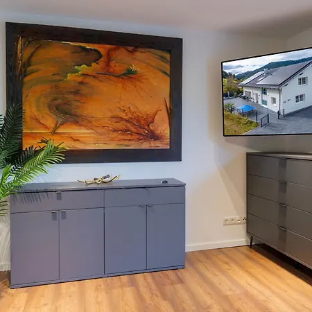 Prázdninový dům Waldklang Panorama - Eingezaeunt - Aussen-sauna - T-fussball - Billard - Hunde Willkommen *