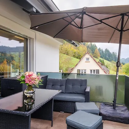 Waldklang Panorama - Eingezaeunt - Aussen-sauna - T-fussball - Billard - Hunde Willkommen Alpirsbach