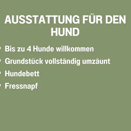 Сasa de vacaciones Waldklang Panorama - Eingezaeunt - Aussen-sauna - T-fussball - Billard - Hunde Willkommen *
